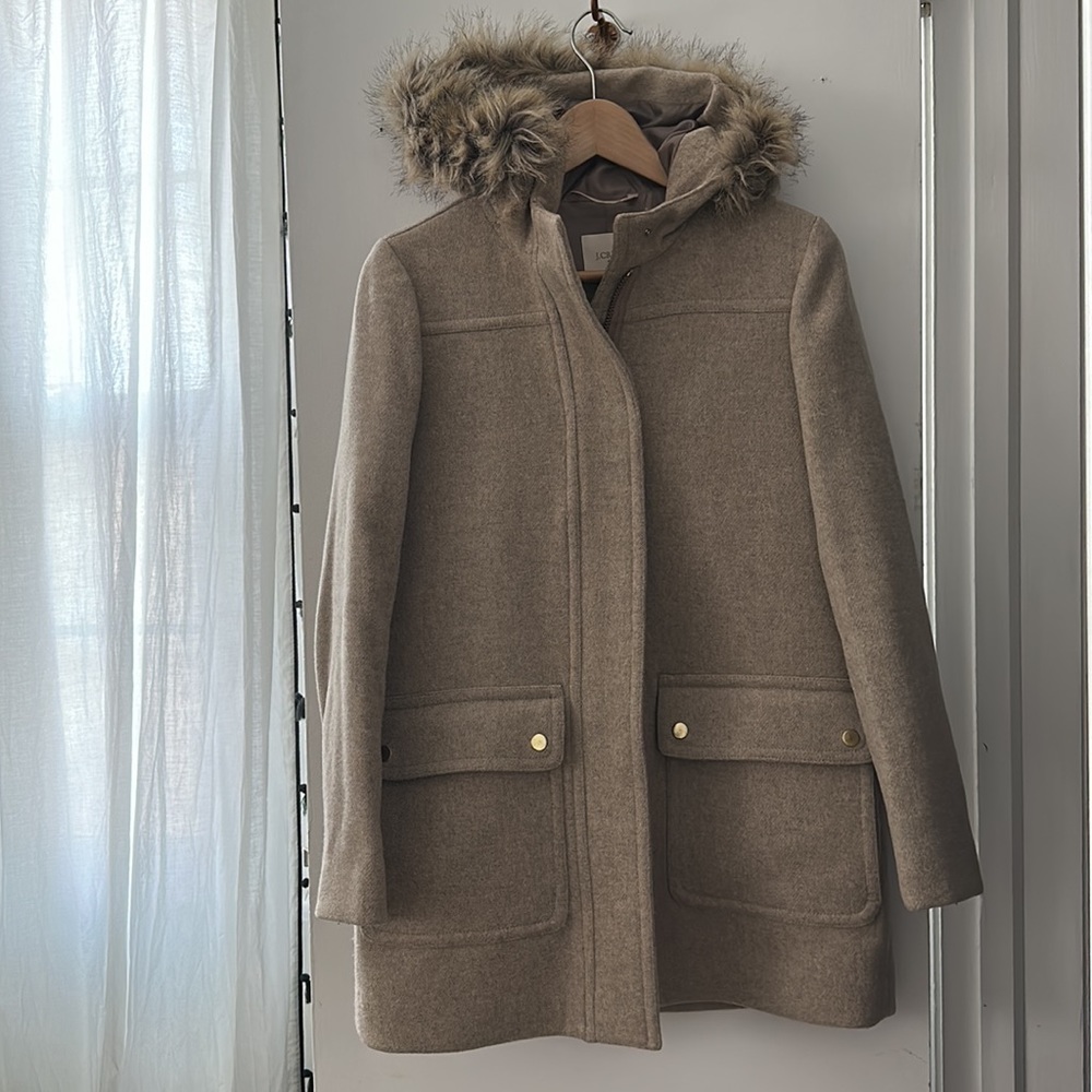 JCrew Vail Parka - Size 0 - Picture 2 of 5